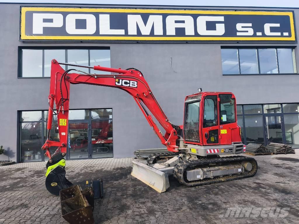 JCB 100 C Малые экскаваторы 7т-12т