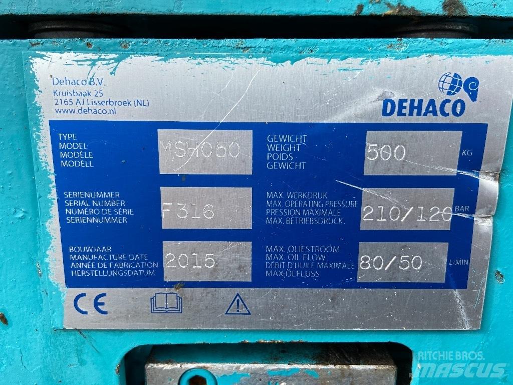 Dehaco MSH050 Навесные резаки асфальта