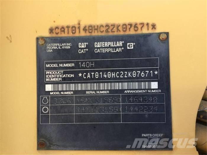 CAT 140 H Грейдеры