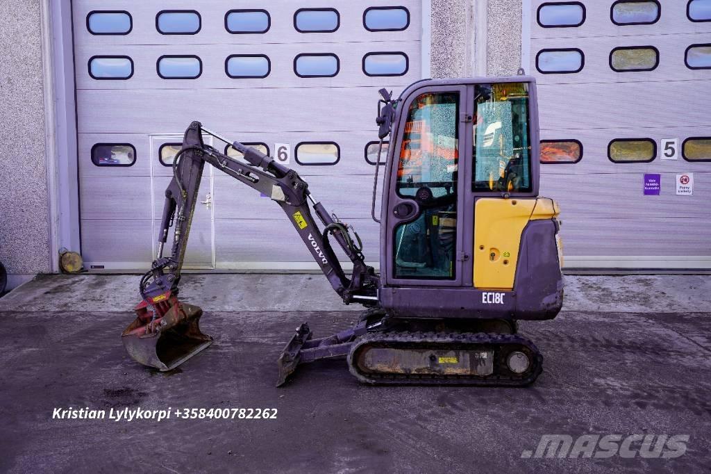 Volvo EC18C Мини-экскаваторы