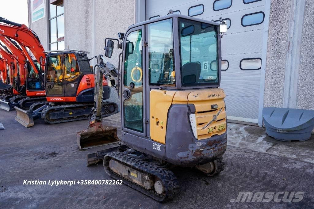 Volvo EC18C Мини-экскаваторы