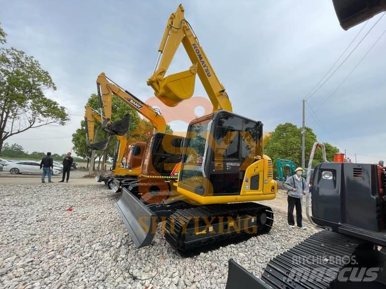Komatsu PC 70 Малые экскаваторы 7т-12т