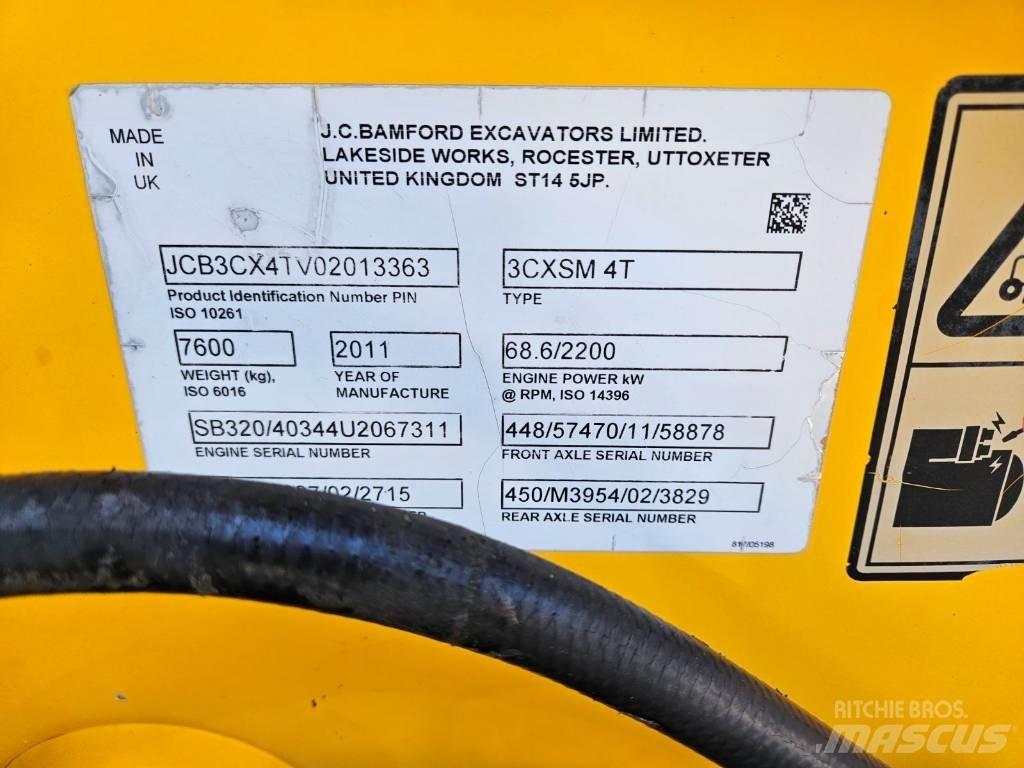 JCB 3 CX Экскаваторы-погрузчики
