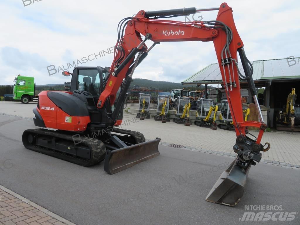 Kubota KX 080-4 Мини-экскаваторы