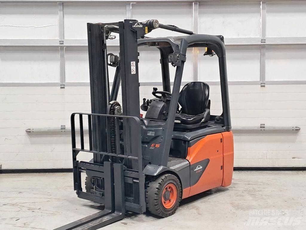 Linde E16C-02 Электропогрузчики