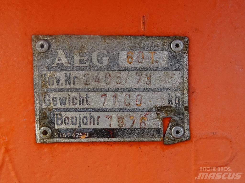 AEG 60t Anhänger Прочие прицепы
