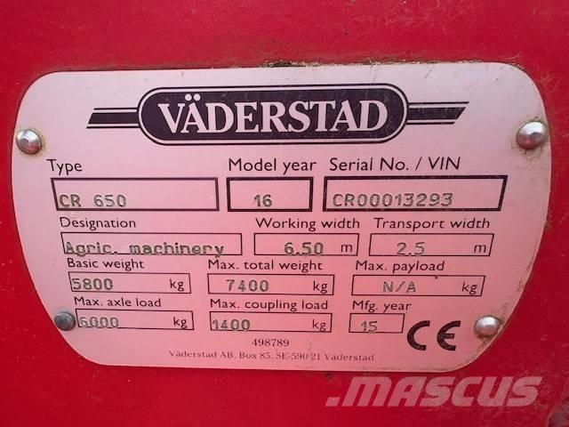 Väderstad Carrier650 Дисковые бороны