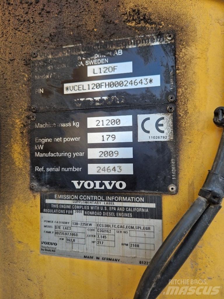Volvo L 120 F Фронтальные погрузчики