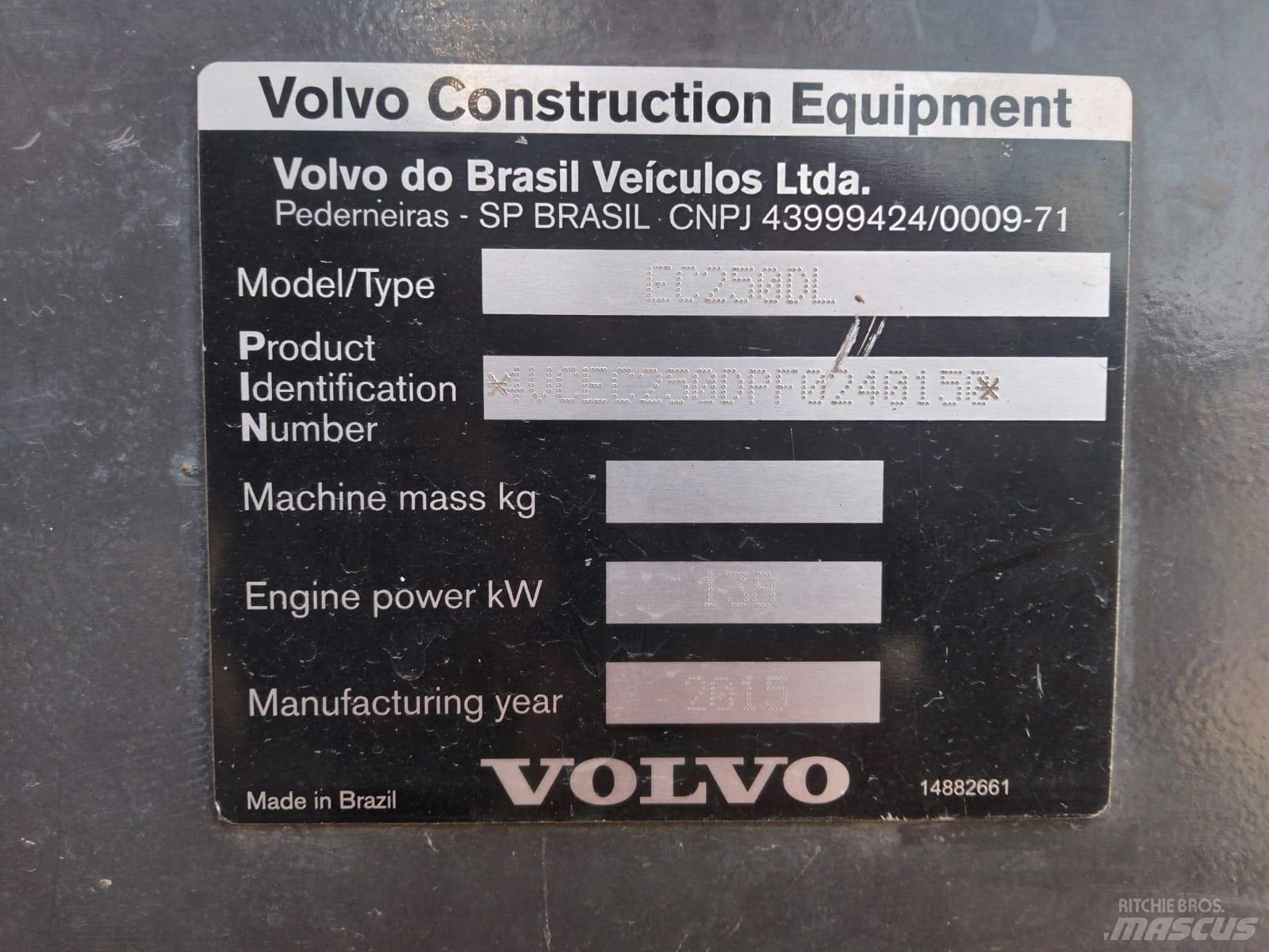 Volvo EC 250 D L Гусеничные экскаваторы