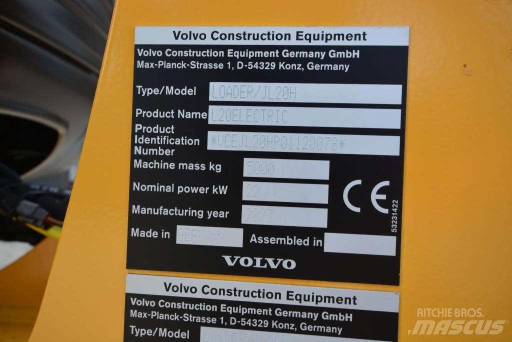 Volvo L 20 electric Фронтальные погрузчики