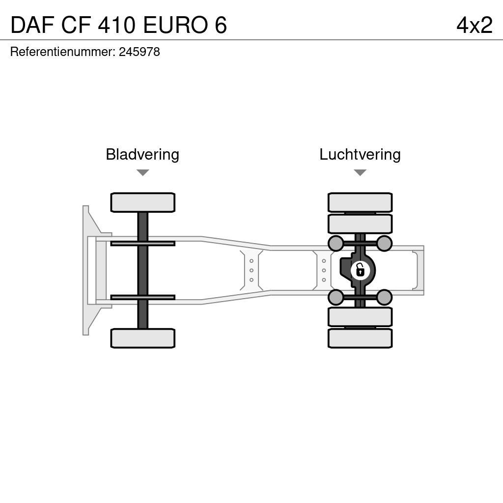 DAF CF 410 EURO 6 Седельные тягачи