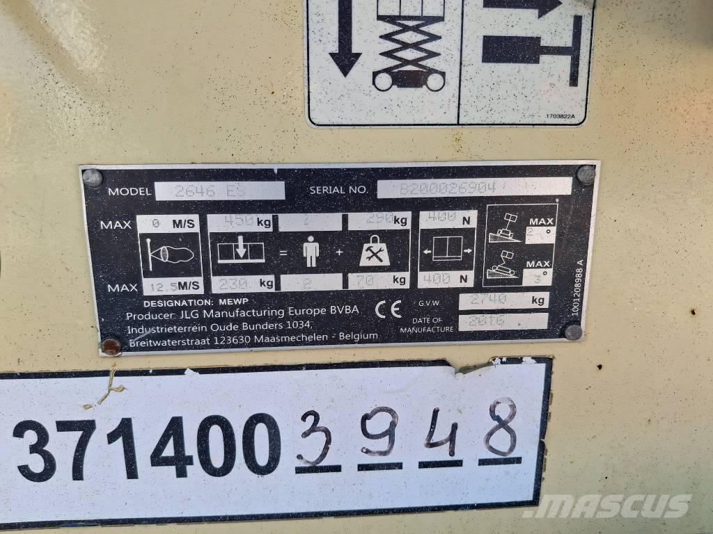 JLG 2646ES Ножничные подъемники
