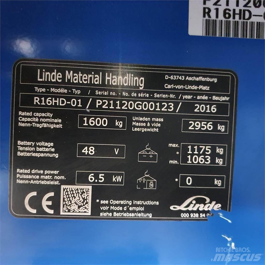 Linde R16HD Ричтраки