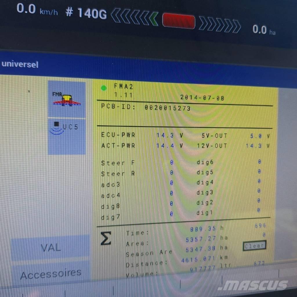 Vicon IXTER B 18 Навесные опрыскиватели