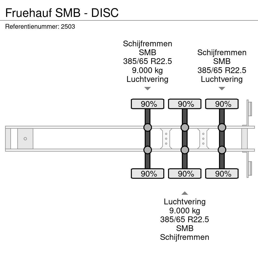 Fruehauf SMB - DISC Тентованные полуприцепы