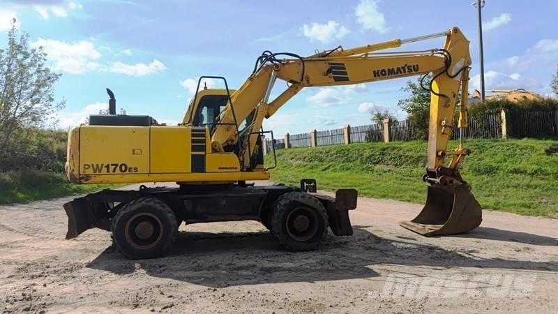 Komatsu PW 170-6 Колёсные экскаваторы