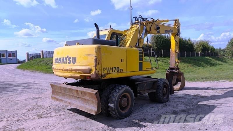 Komatsu PW 170-6 Колёсные экскаваторы