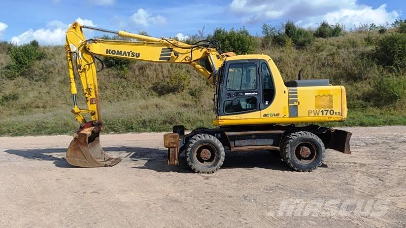 Komatsu PW 170-6 Колёсные экскаваторы
