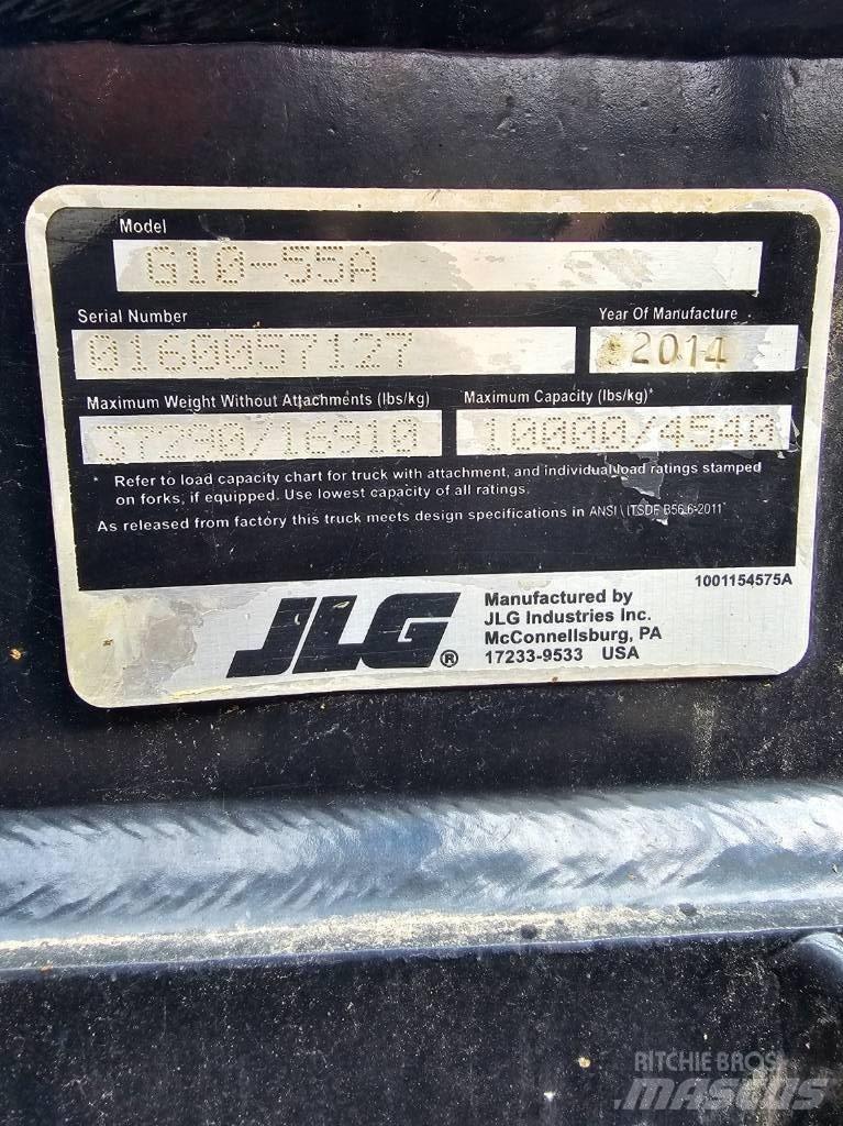 JLG G 10-55 A Телескопические погрузчики