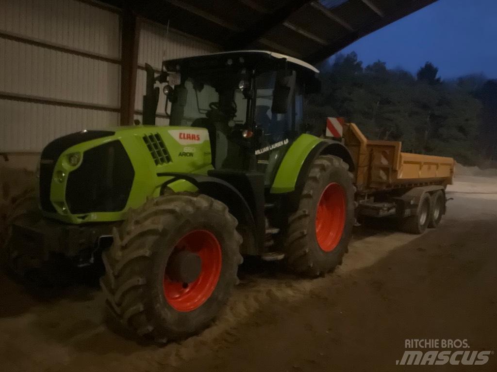 CLAAS ARION 650 cis + Трактора