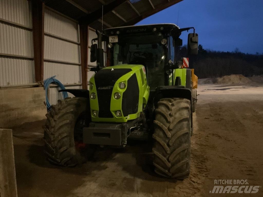 CLAAS ARION 650 cis + Трактора