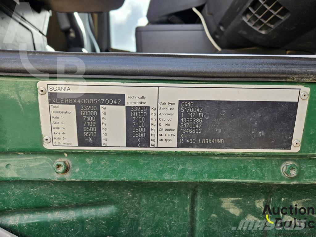 Scania R 480 Грузовики-Самосвалы