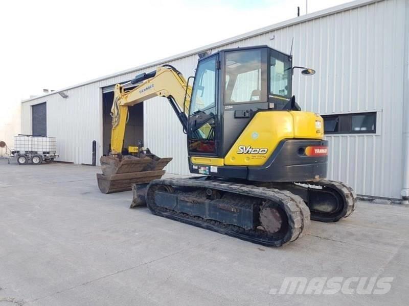 Yanmar SV 100-2 Малые экскаваторы 7т-12т