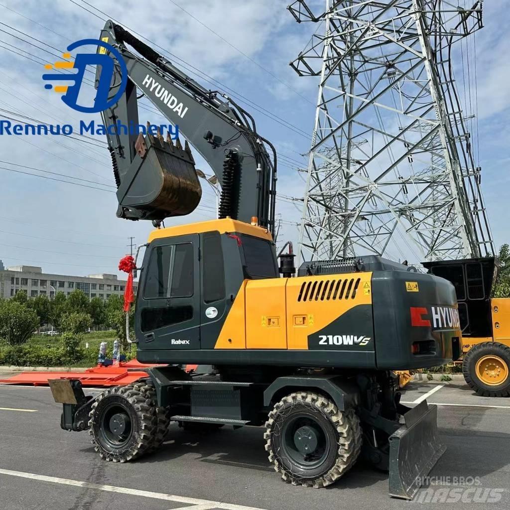 Hyundai 210W-9 Колёсные экскаваторы