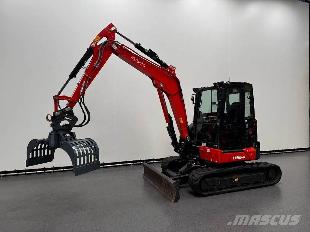 Kubota U56-5 Мини-экскаваторы