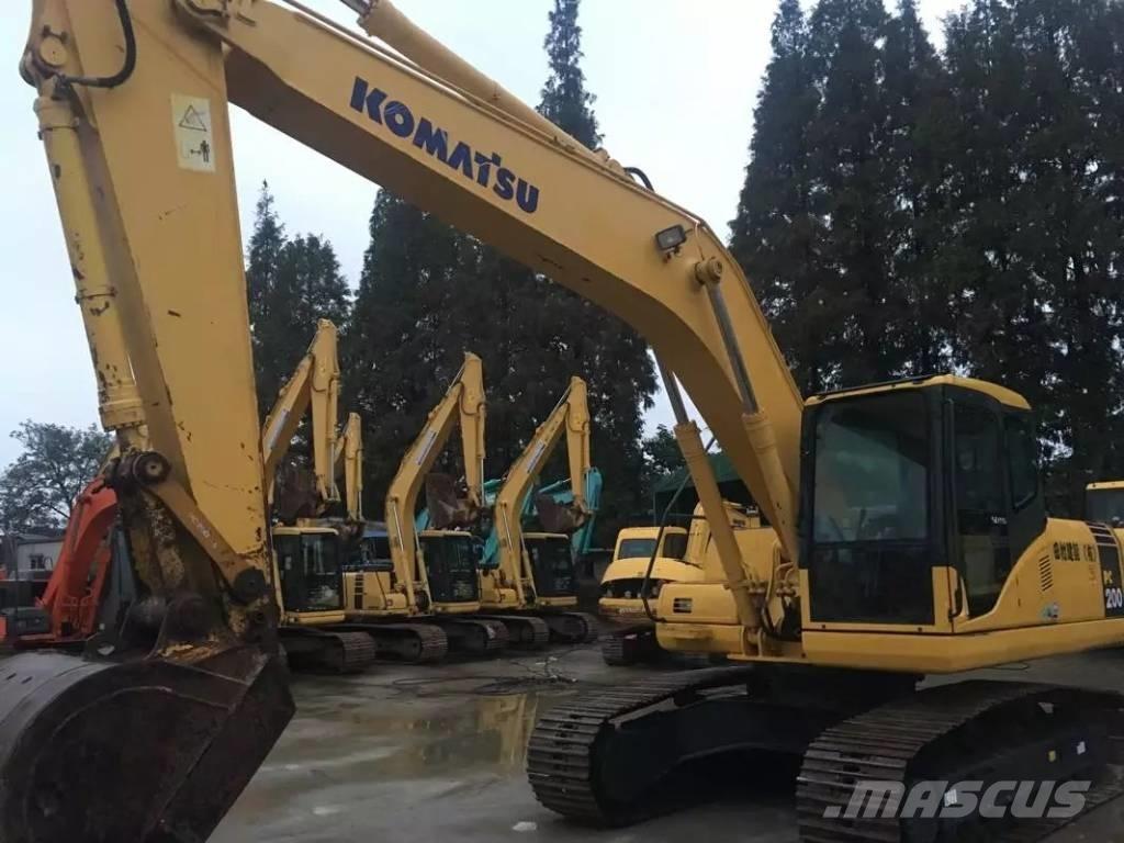Komatsu pc200-7 Гусеничные экскаваторы