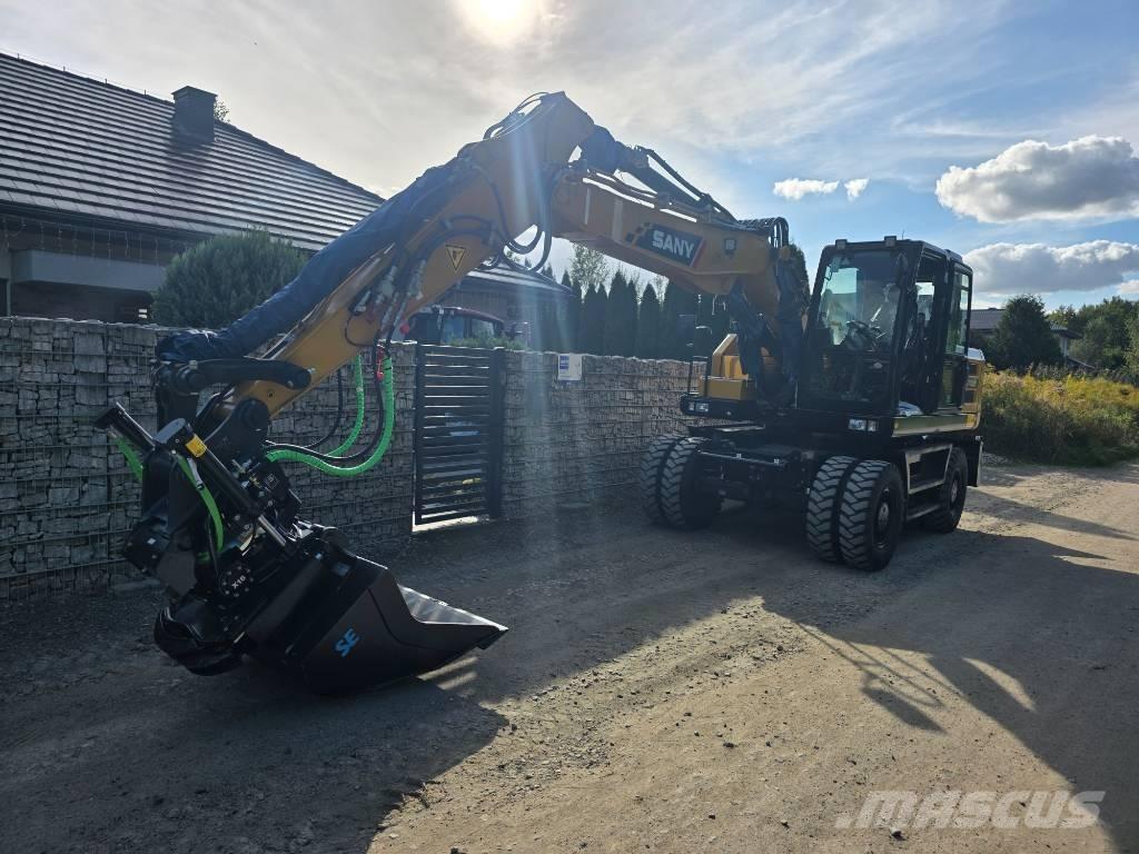 Sany SY 155 W Колёсные экскаваторы