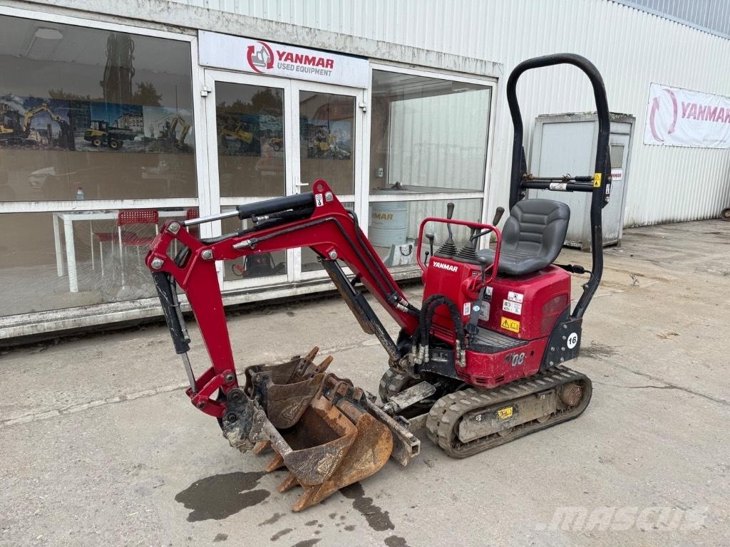 Yanmar SV08 (1D477) Мини-экскаваторы