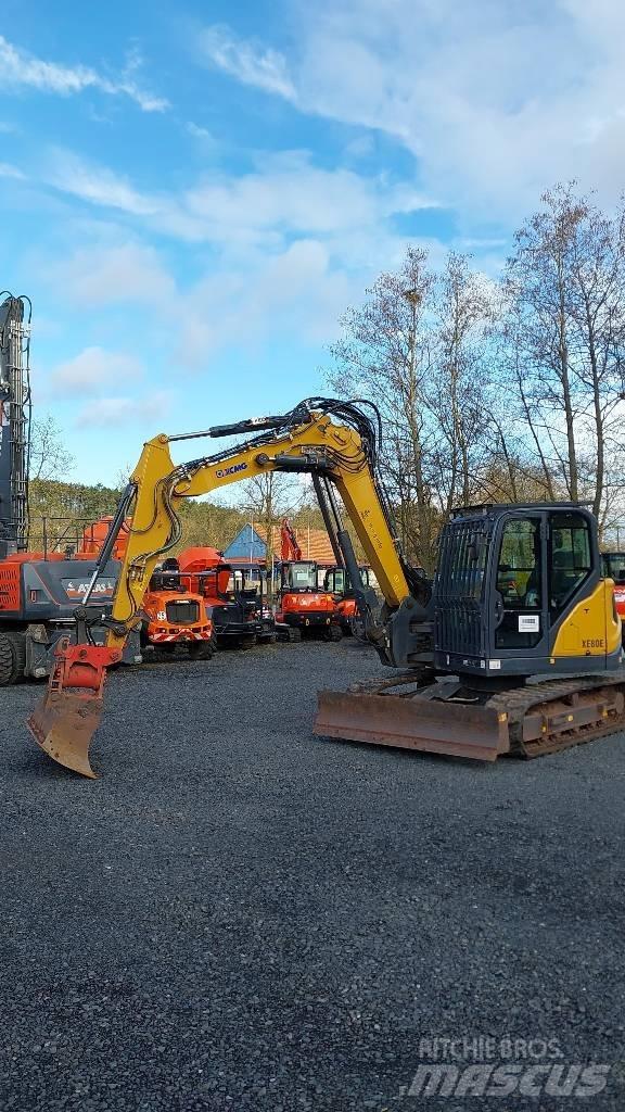 XCMG XE 80 E Малые экскаваторы 7т-12т