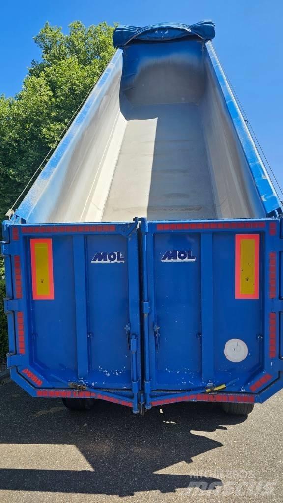 MOL KO225 Steel / Alu Самосвальные полуприцепы