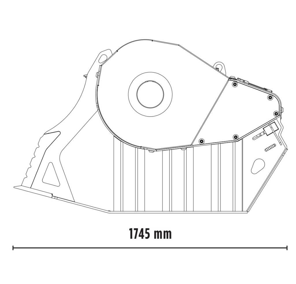 MB Crusher BF60.1 S4 Строительные дробилки
