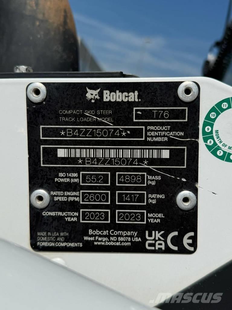 Bobcat T 76 Гусеничные фронтальные погрузчики