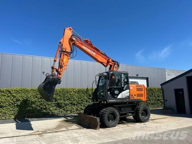 Hitachi 140W-5B Колёсные экскаваторы