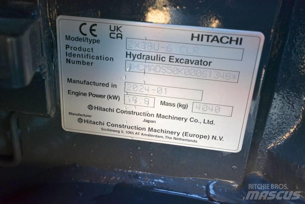 Hitachi ZX 38 U-6 Мини-экскаваторы