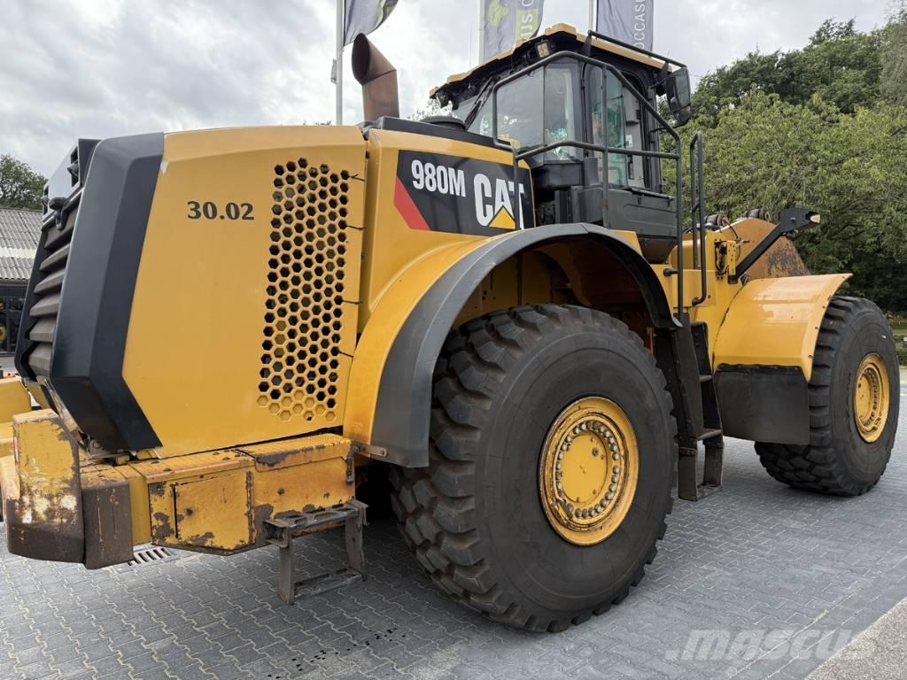 CAT 980M shovel + Bak Фронтальные погрузчики