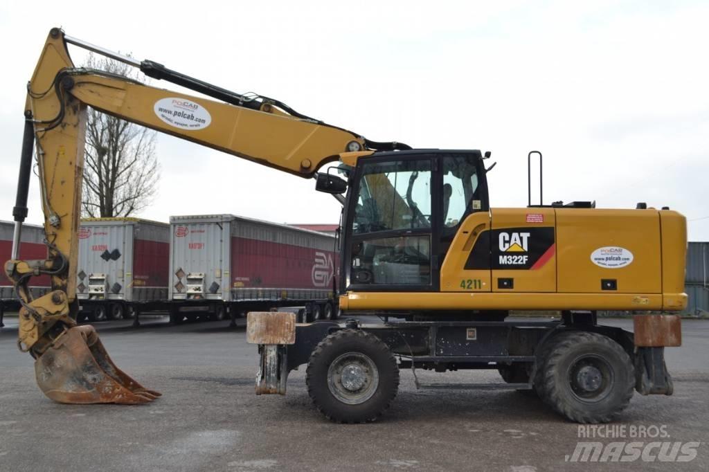 CAT M 322F Колёсные экскаваторы