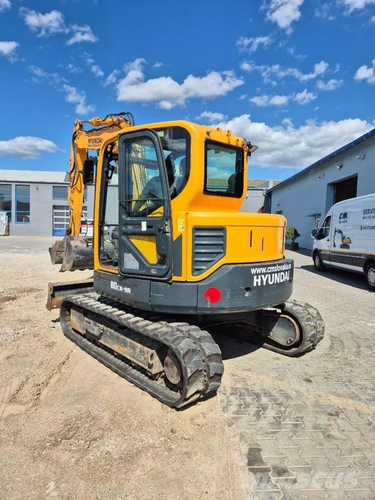 Hyundai R 80 CR-9A Малые экскаваторы 7т-12т