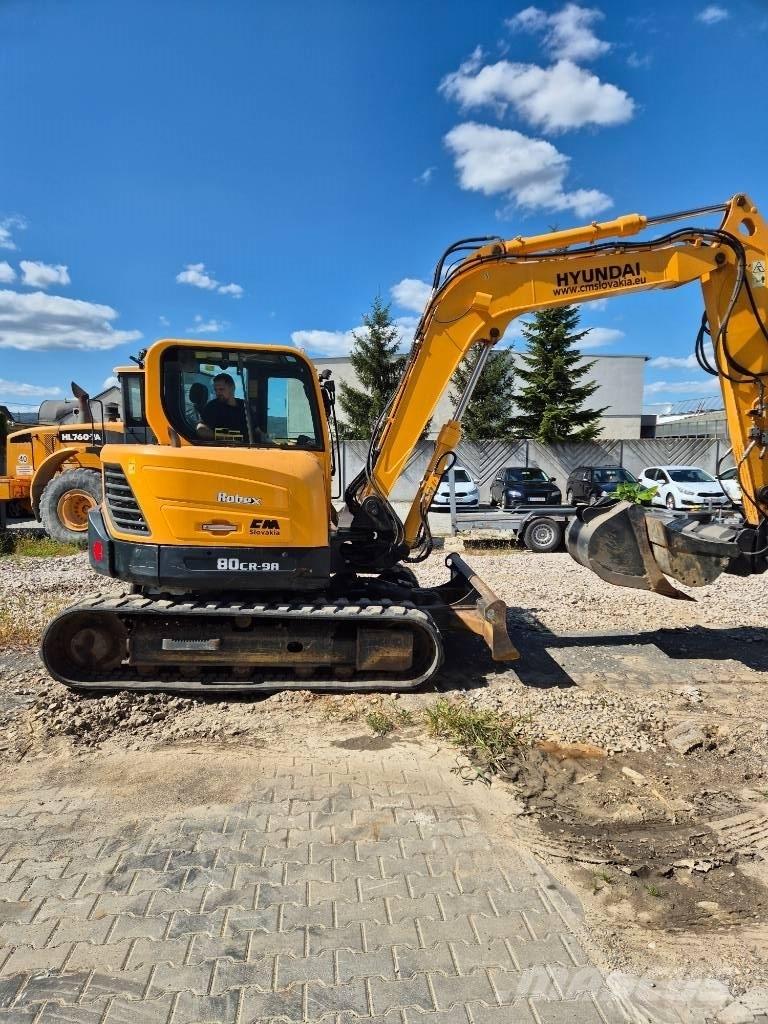 Hyundai R 80 CR-9A Малые экскаваторы 7т-12т