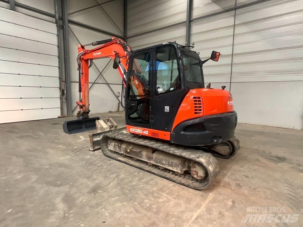 Kubota KX 080-4 A Малые экскаваторы 7т-12т