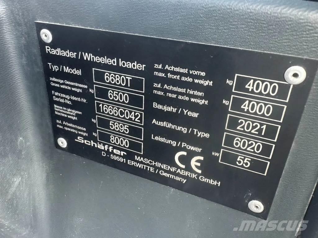 Schäffer 6080T Телескопические фронтальные погрузчики