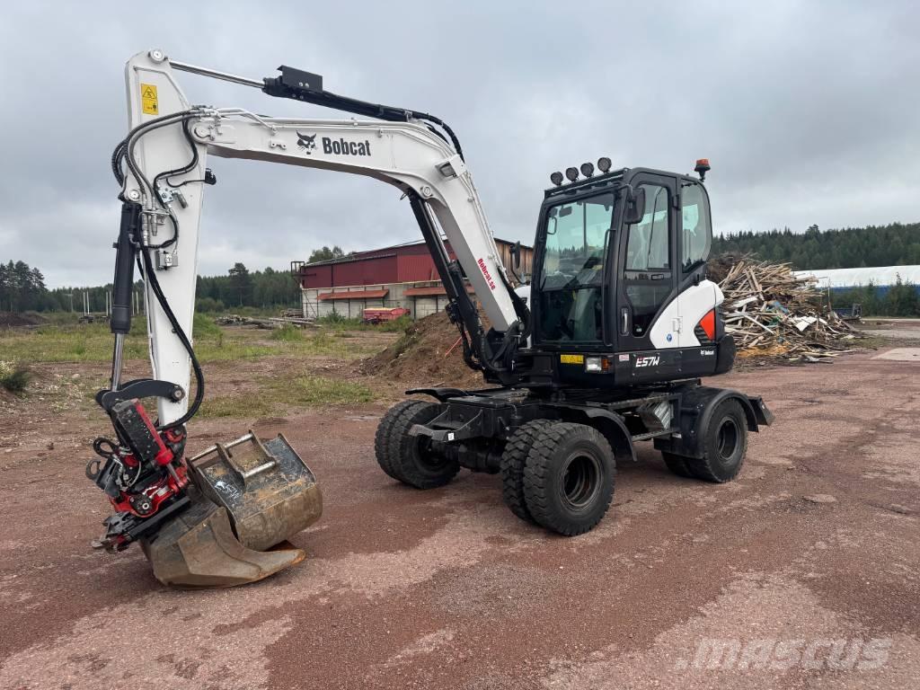 Bobcat E 57 W Колёсные экскаваторы