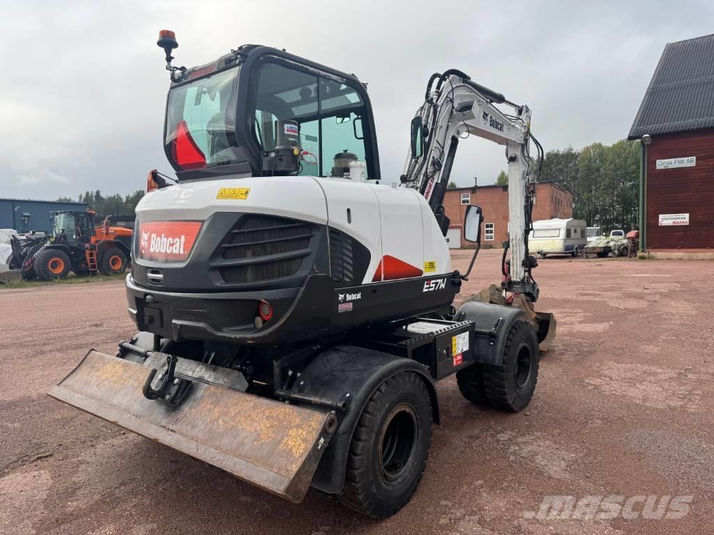 Bobcat E 57 W Колёсные экскаваторы