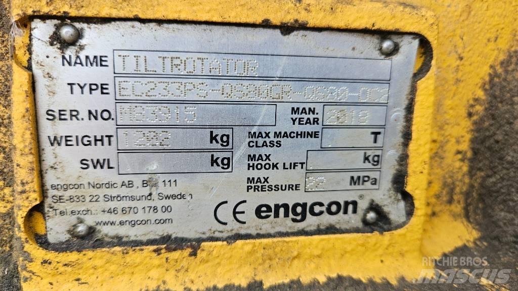 Engcon EC233PS Гидравлические ротаторы