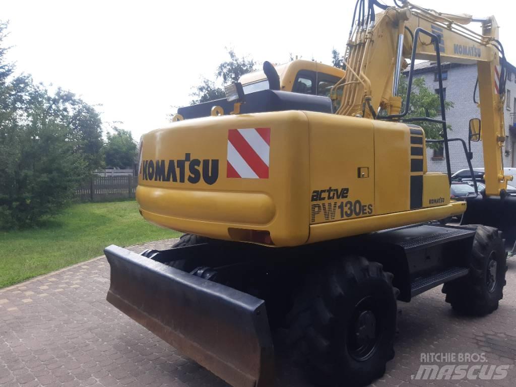Komatsu PW 130-7 Колёсные экскаваторы