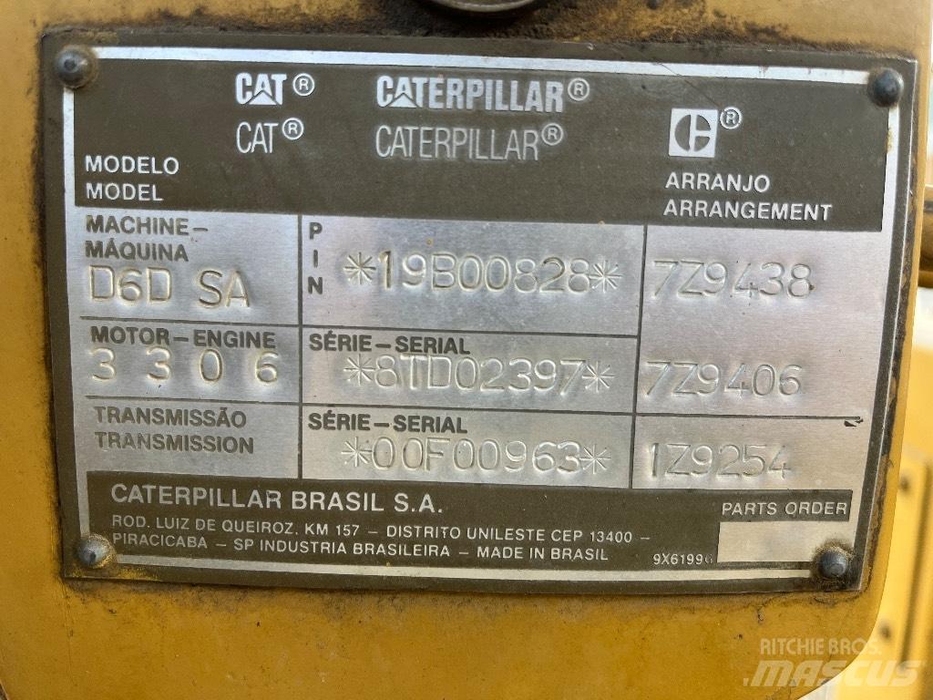 CAT D 6 Трактора