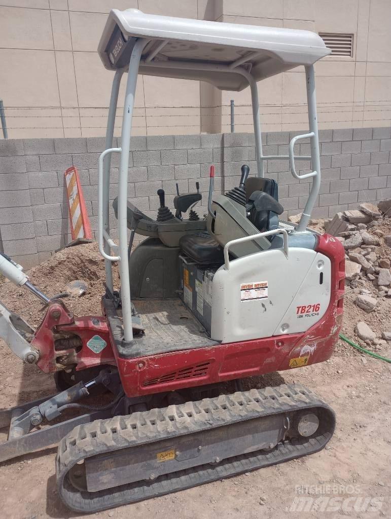 Takeuchi TB216RA Комплектующие и запасные части для бурильных установок